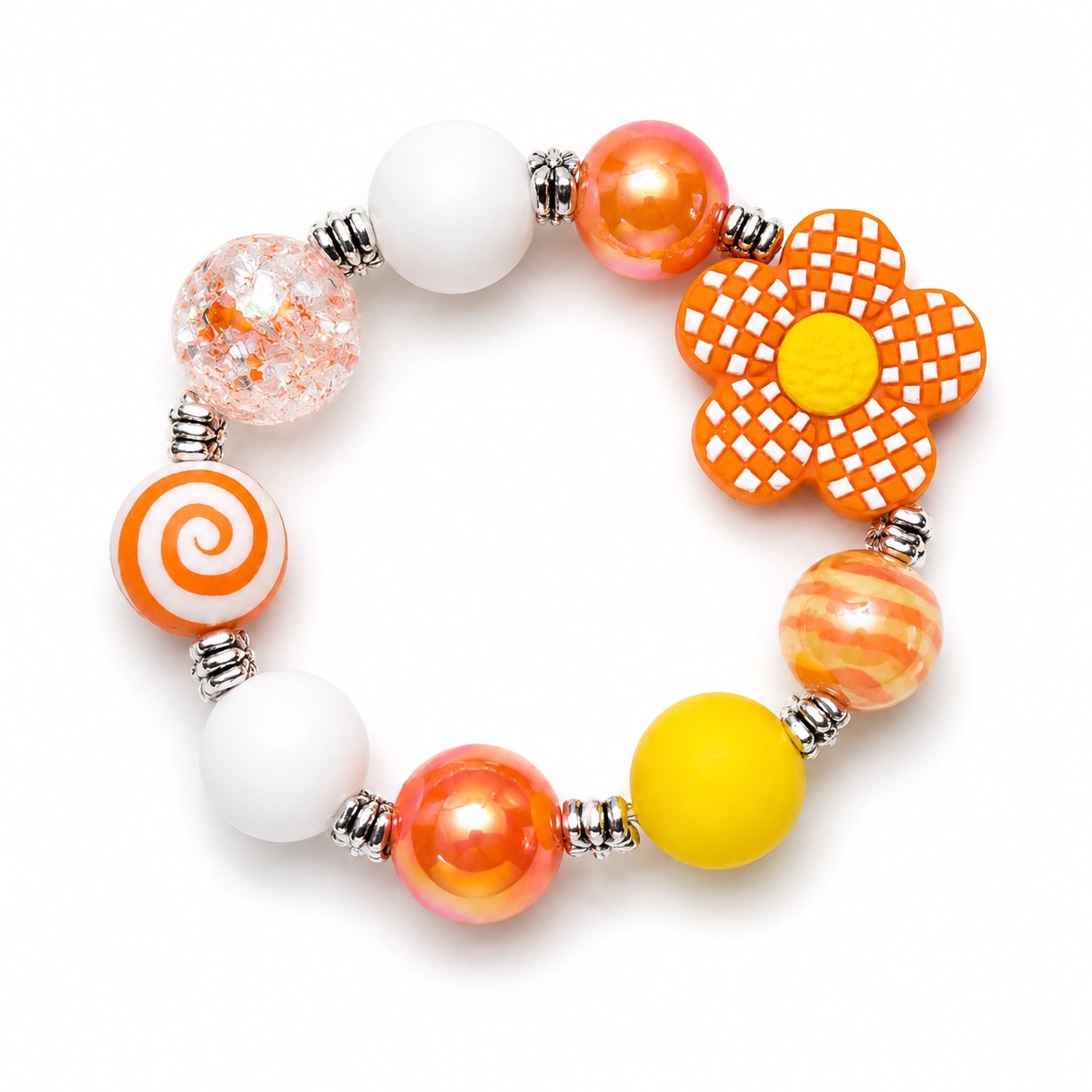Citrus Daisy charmlet