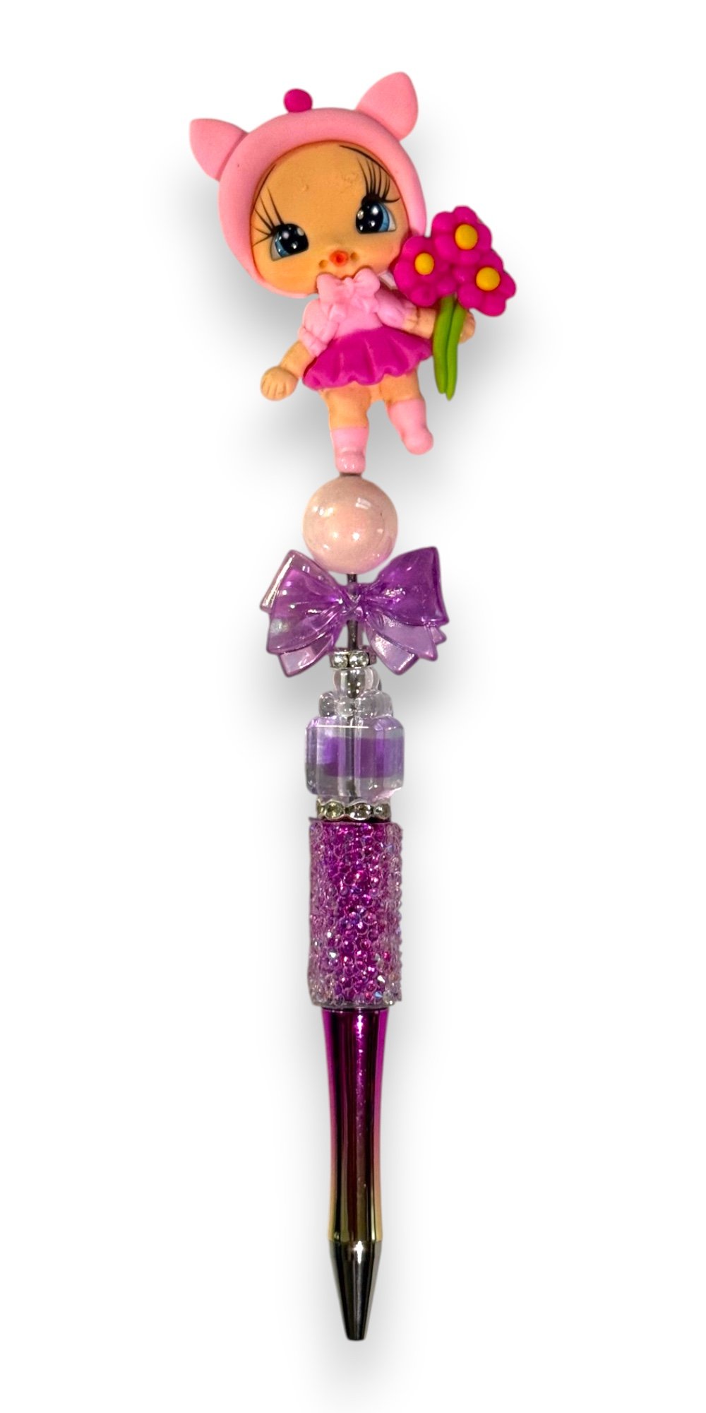 Kitty Blossom clay Wand