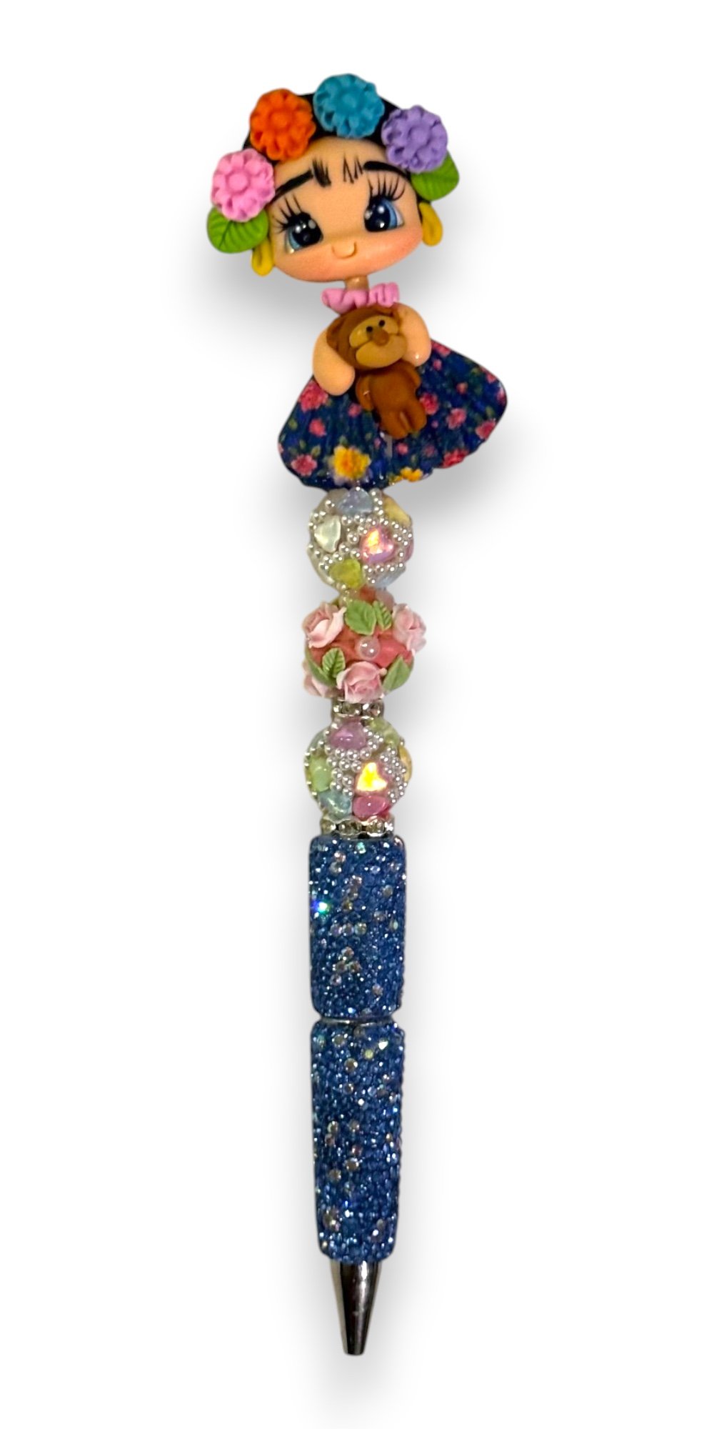 Frida and Chango clay Wand