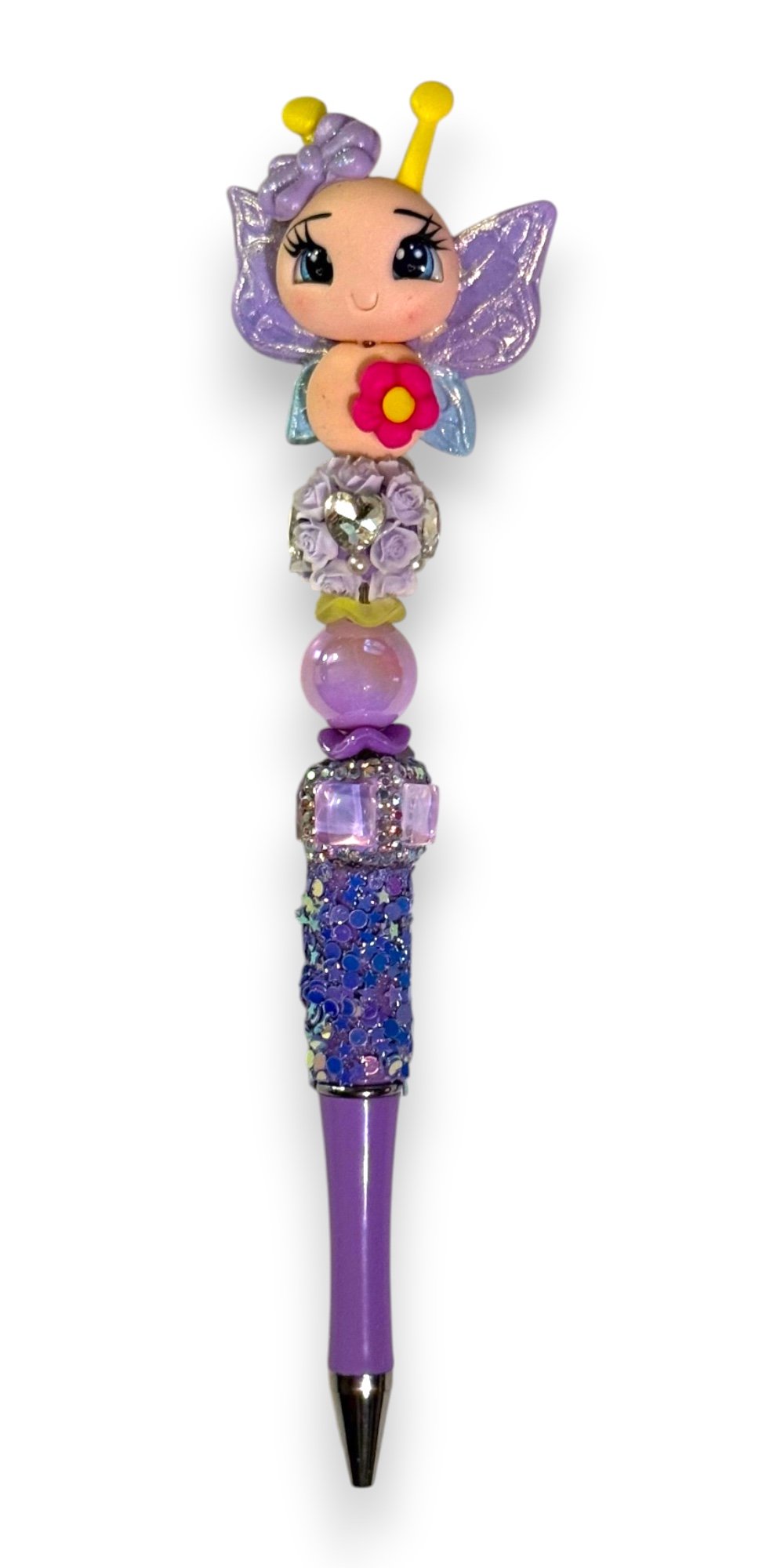 Butterfly Pixie clay Wand