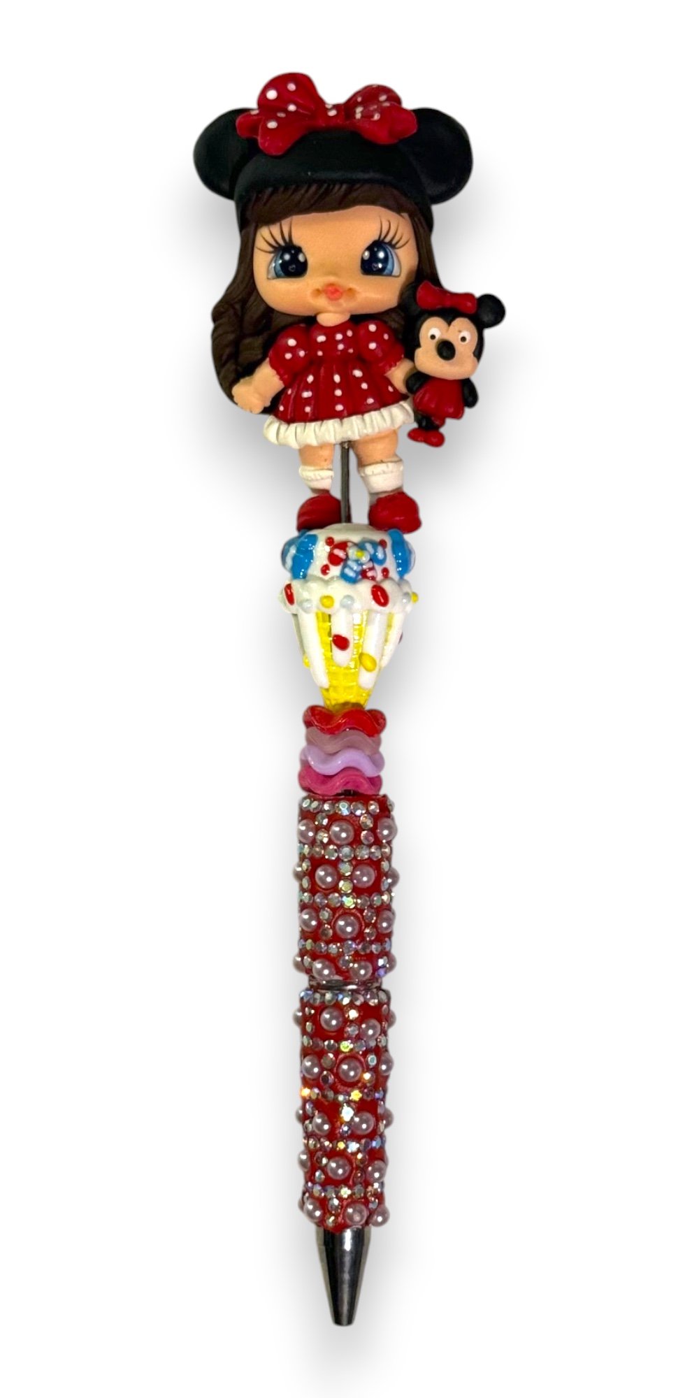 Minnie fan clay Wand