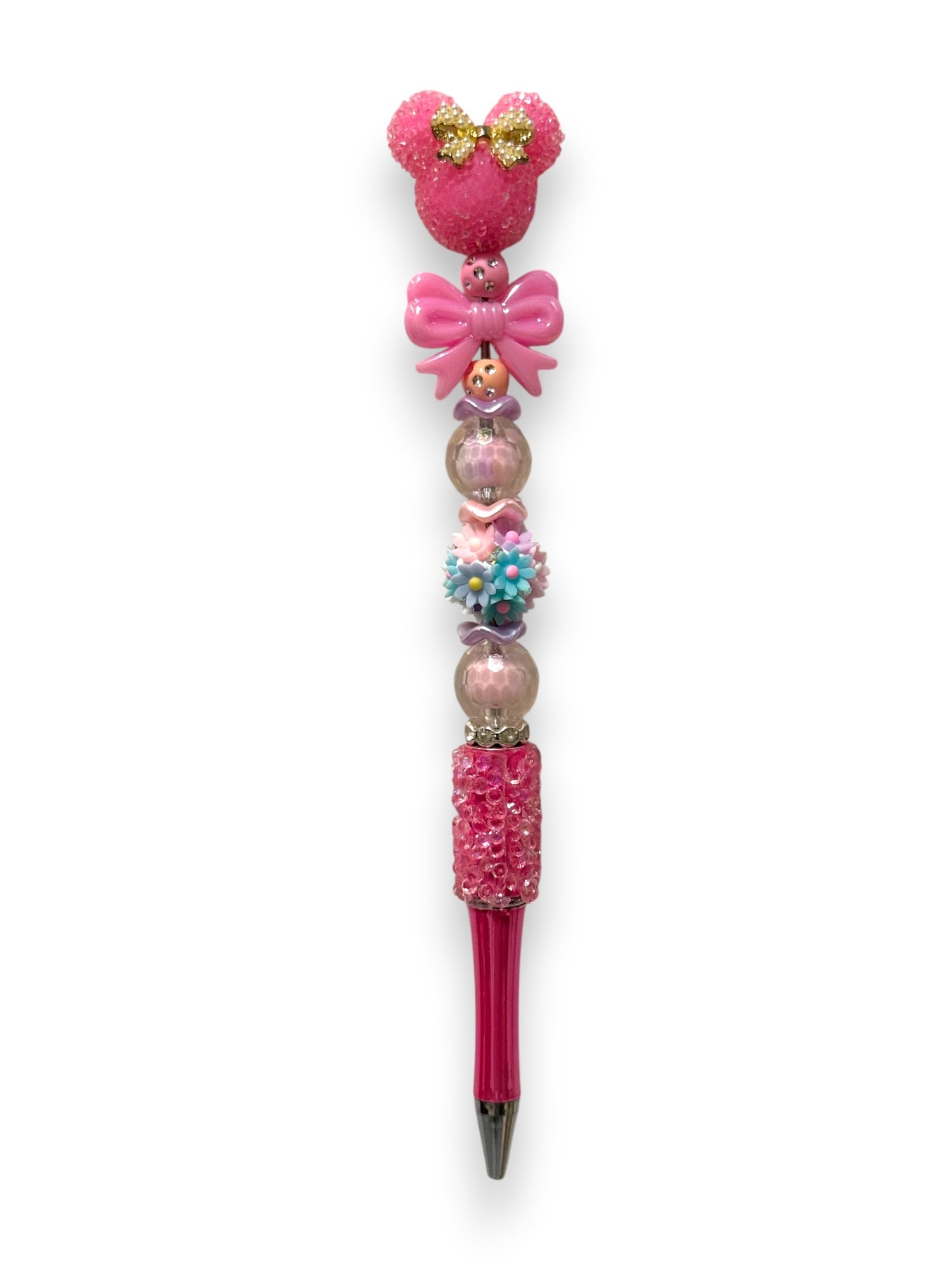 Minnie Ears Pink Bow Wand