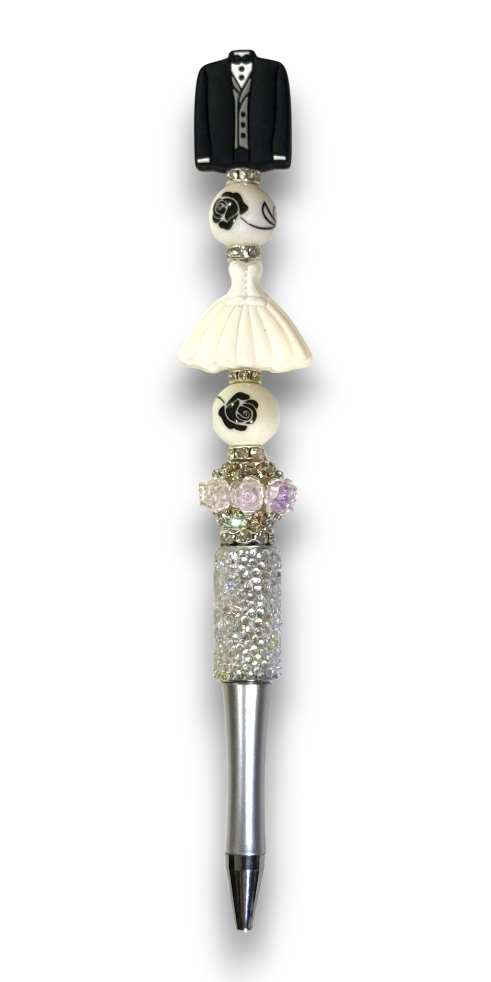 Bride & Groom &mdash; Silver Wand